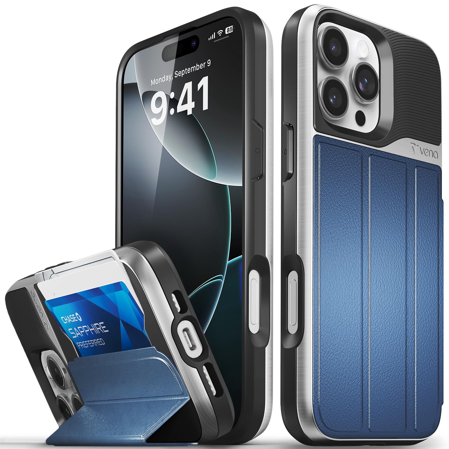 Amazon.com: VENA vCommute for iPhone 16 Pro Max Wallet Case
